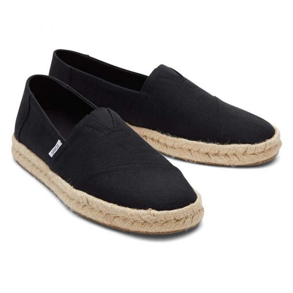 Toms Rope 2.0 Espadrilles Preto EU 42 Homem