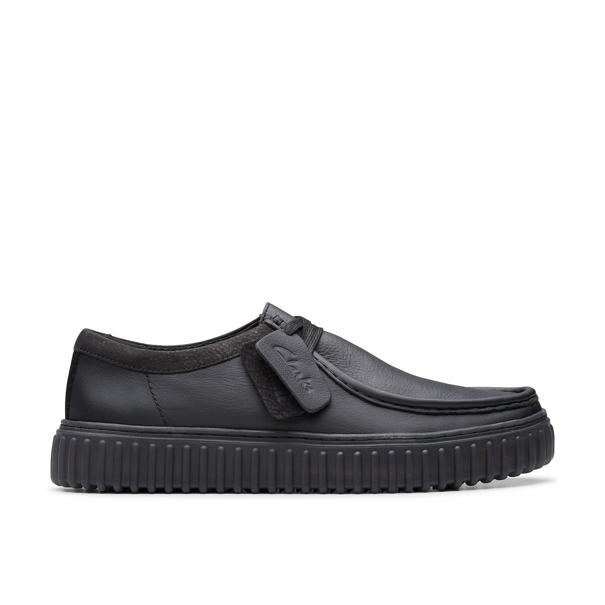 CLARKS<br>Derby's de couro Torhill Lo