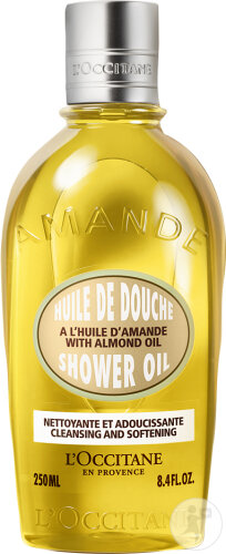 L'Occitane Huile De Douche Amande Nettoyante Et Adoucissante Flacon 250ml