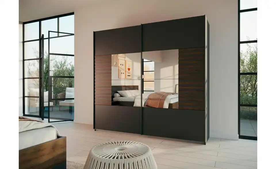 Schwebetürenschrank Barea 226 cm