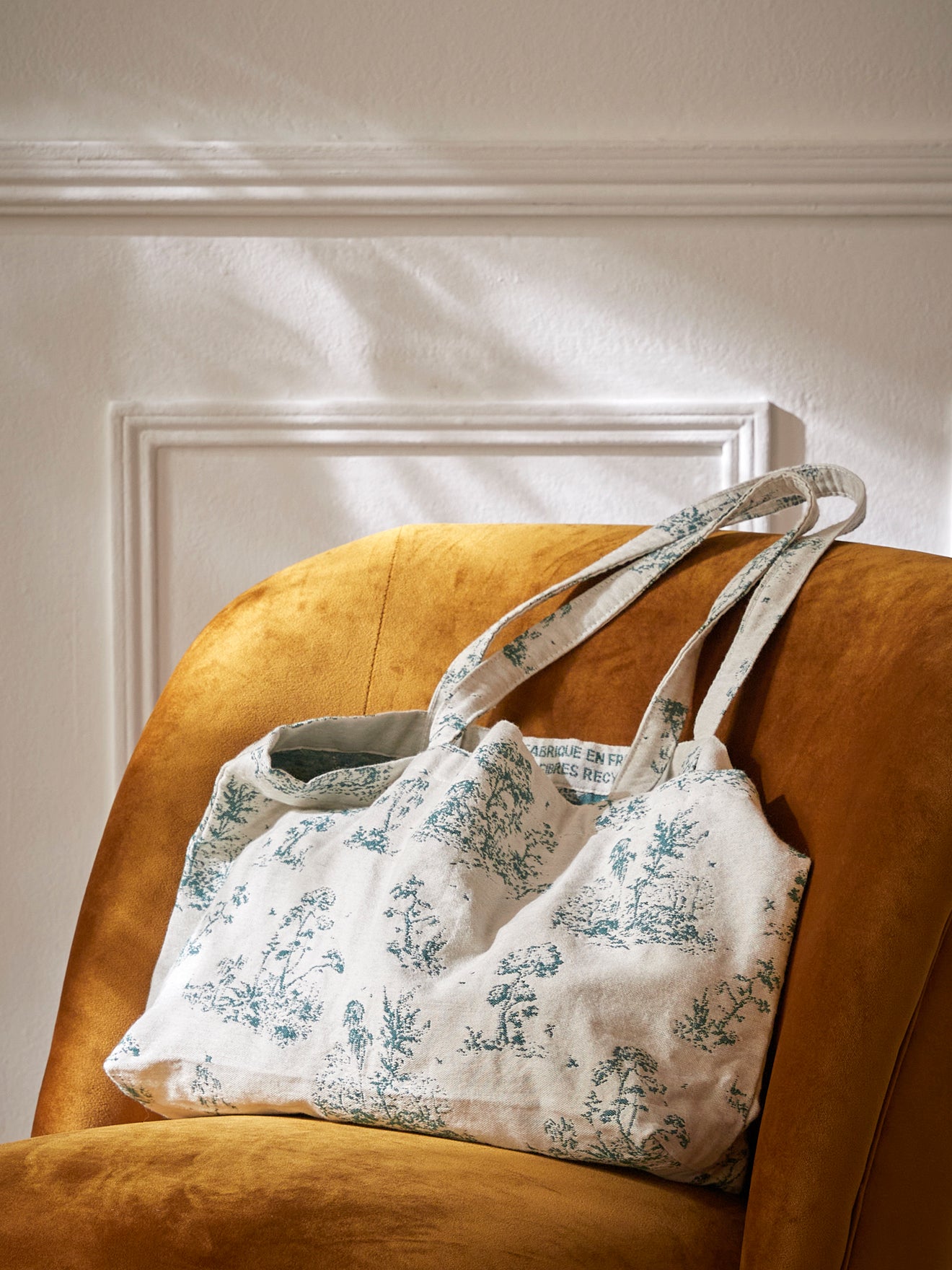 Sacs shopping en fibres recyclées