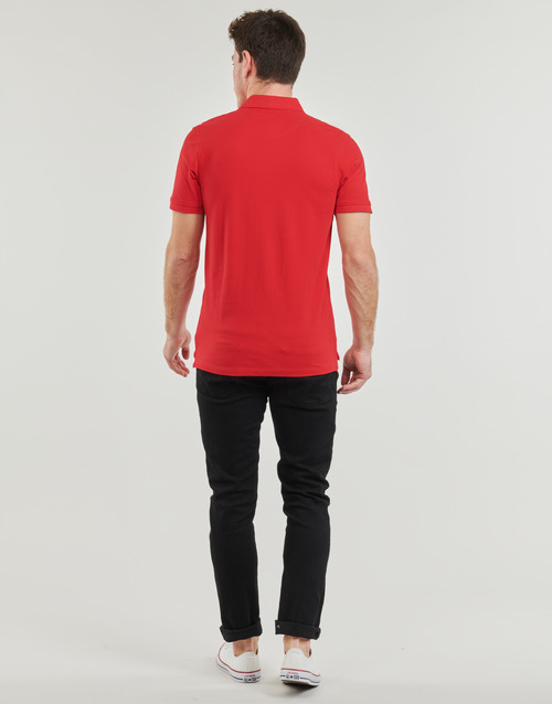 Jack & Jones - JJEPAULOS POLO SS - Rouge