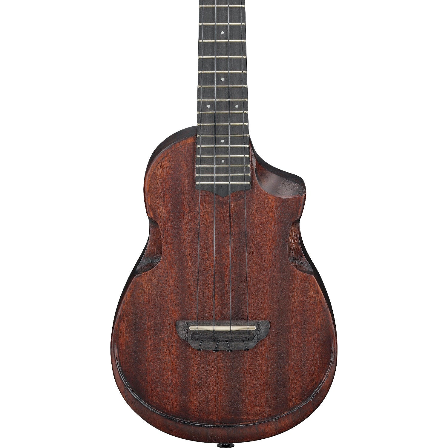 Ibanez AUC14 Open Pore Violin Sunburst concert ukelele met gigbag