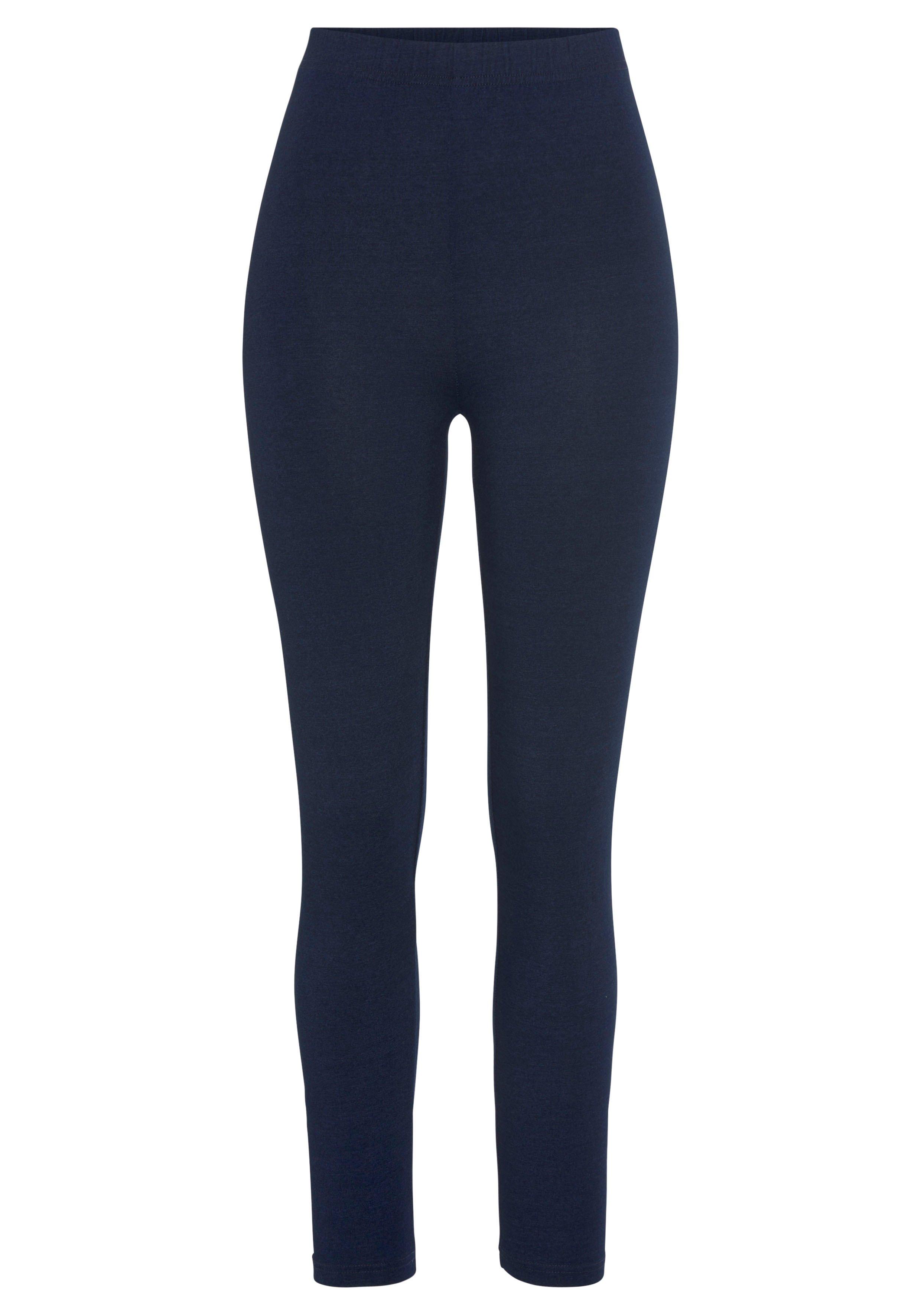 Doppelpack Leggings mit Gummibund