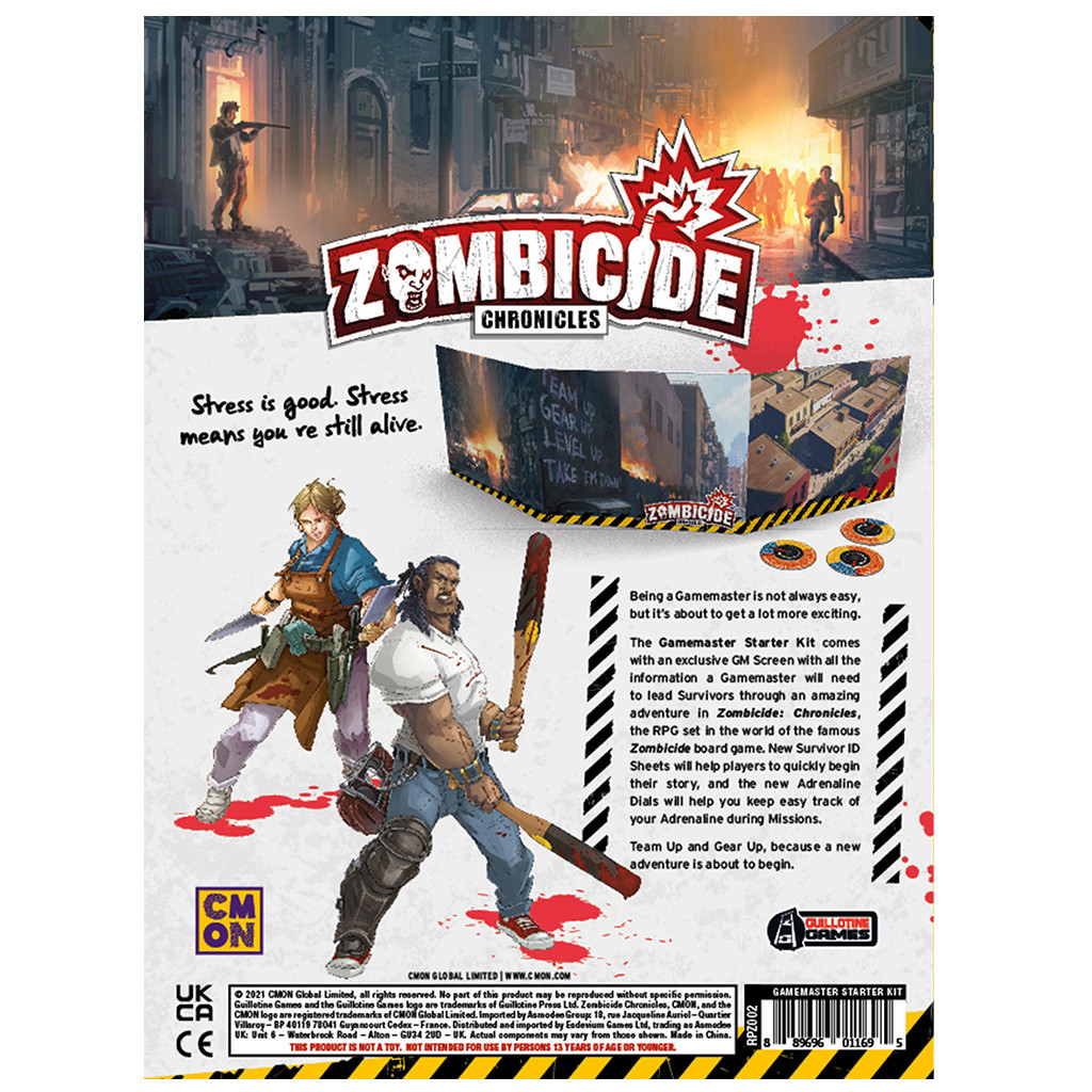 Zombicide: Chronicles RPG - GameMaster Starter Kit