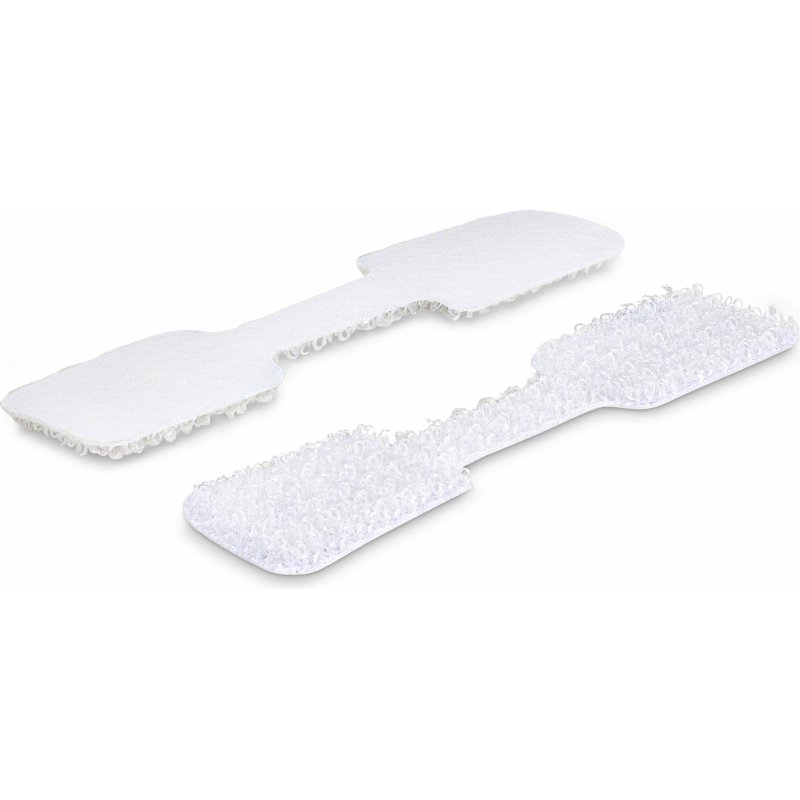 StarTech.com Étiquette pour Câble de 9 cm, Paquet de 100, Blanches, Étiquette de Repérage pour Câble avec Crochets, Étiquettes de Cordon Inscriptibles pour Gestion des Câbles, Étiquettes d'Identification de Câbles