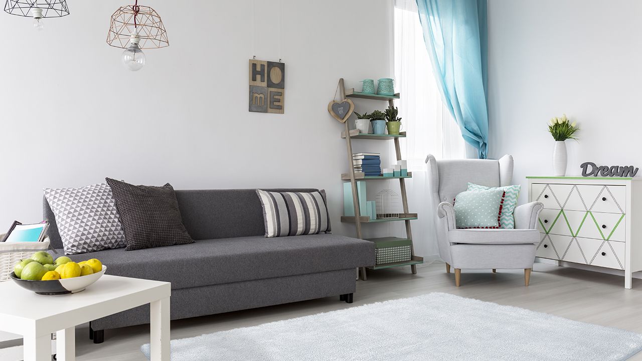 Vloerkleed 110 Poederblauw Bali