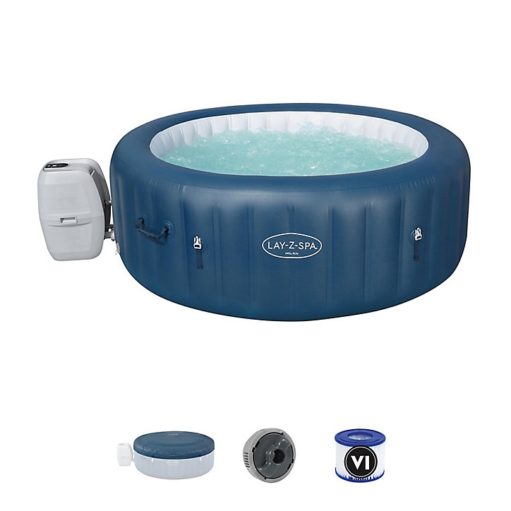 Spa gonflable Bestway Lay-Z-Spa Milan 6 places
