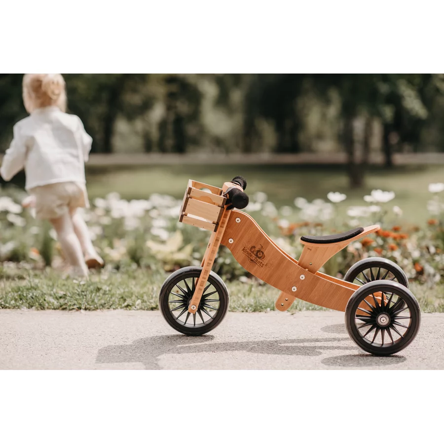 Kinderfeets® 2-in-1 Dreirad Tiny Tot Plus Bambus
