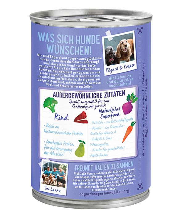 Edgard & Cooper Nassfutter für Hunde,