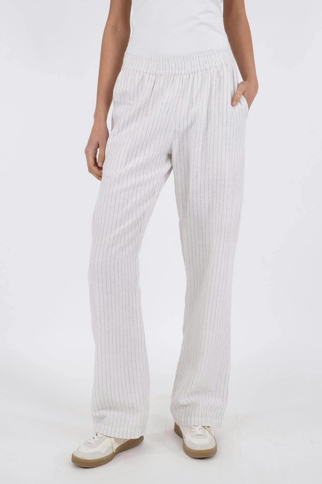 Neo Noir Astra Simple Stripe Pants