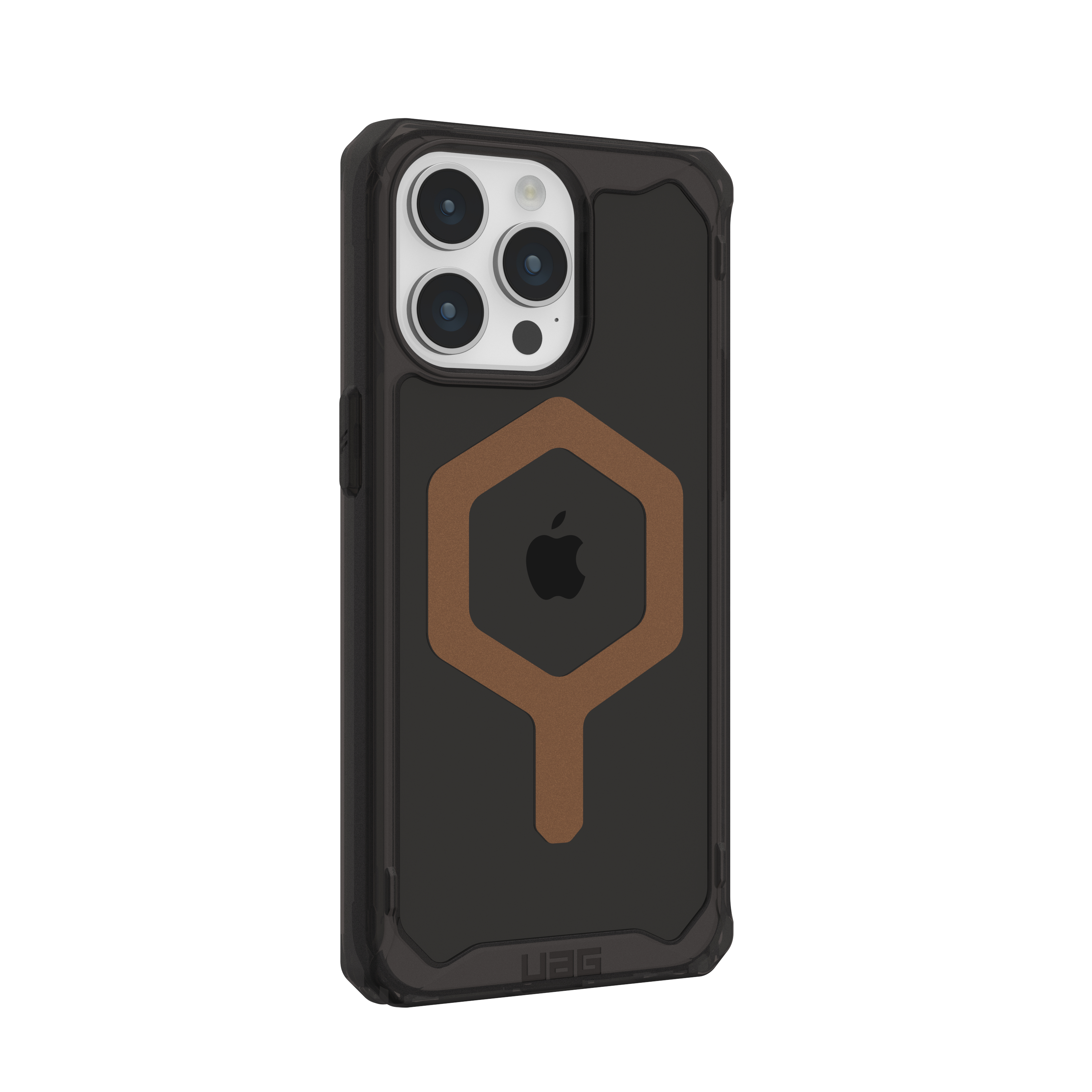 iPhone 15 Pro Max MagSafe Hybrid Schutzhülle Plyo (114305114085) - Schwarz