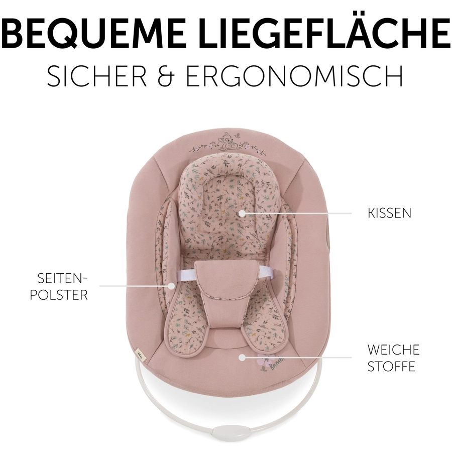 Hauck Babyaufsatz Alpha Bouncer 2in1 Bambi Rose
