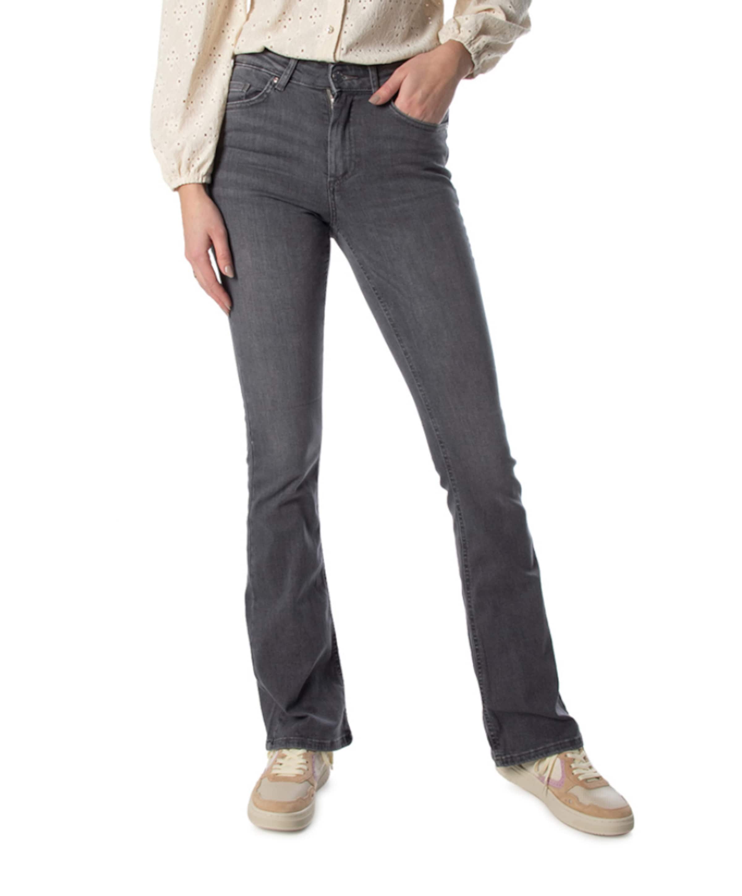 Only ONLBLUSH LIFE MID FLARED TAI0918 dames jeans grijs