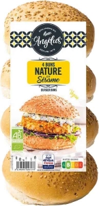 L'Angelus Hamburger Brötchen, 4 x 50 g