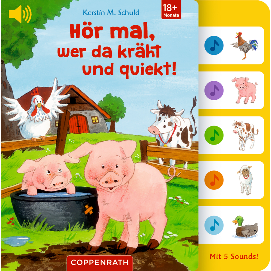 Coppenrath Hör mal, was da kräht und quiekt! (Soundbuch)
