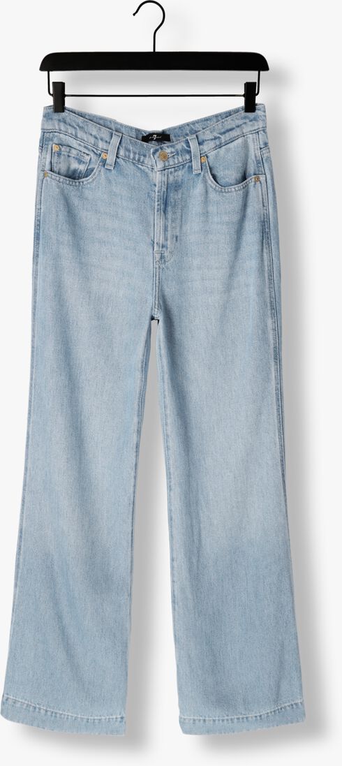 lichtblauwe 7 for all mankind wide jeans modern dojo tailorless tre