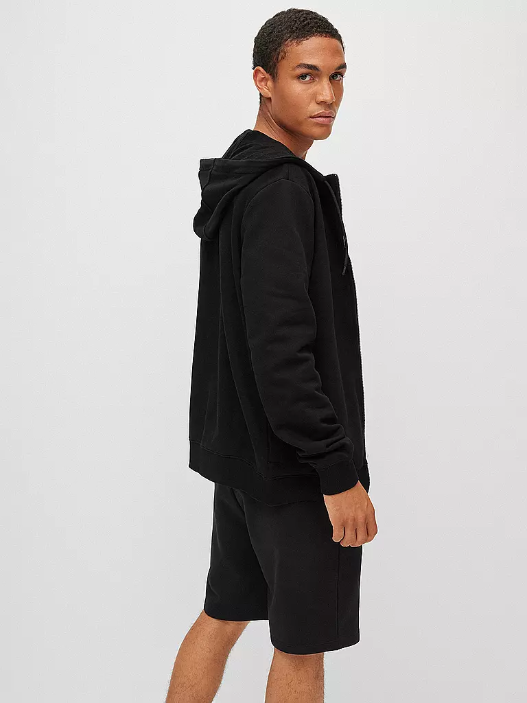 HUGO Sweatjacke Regular Fit 