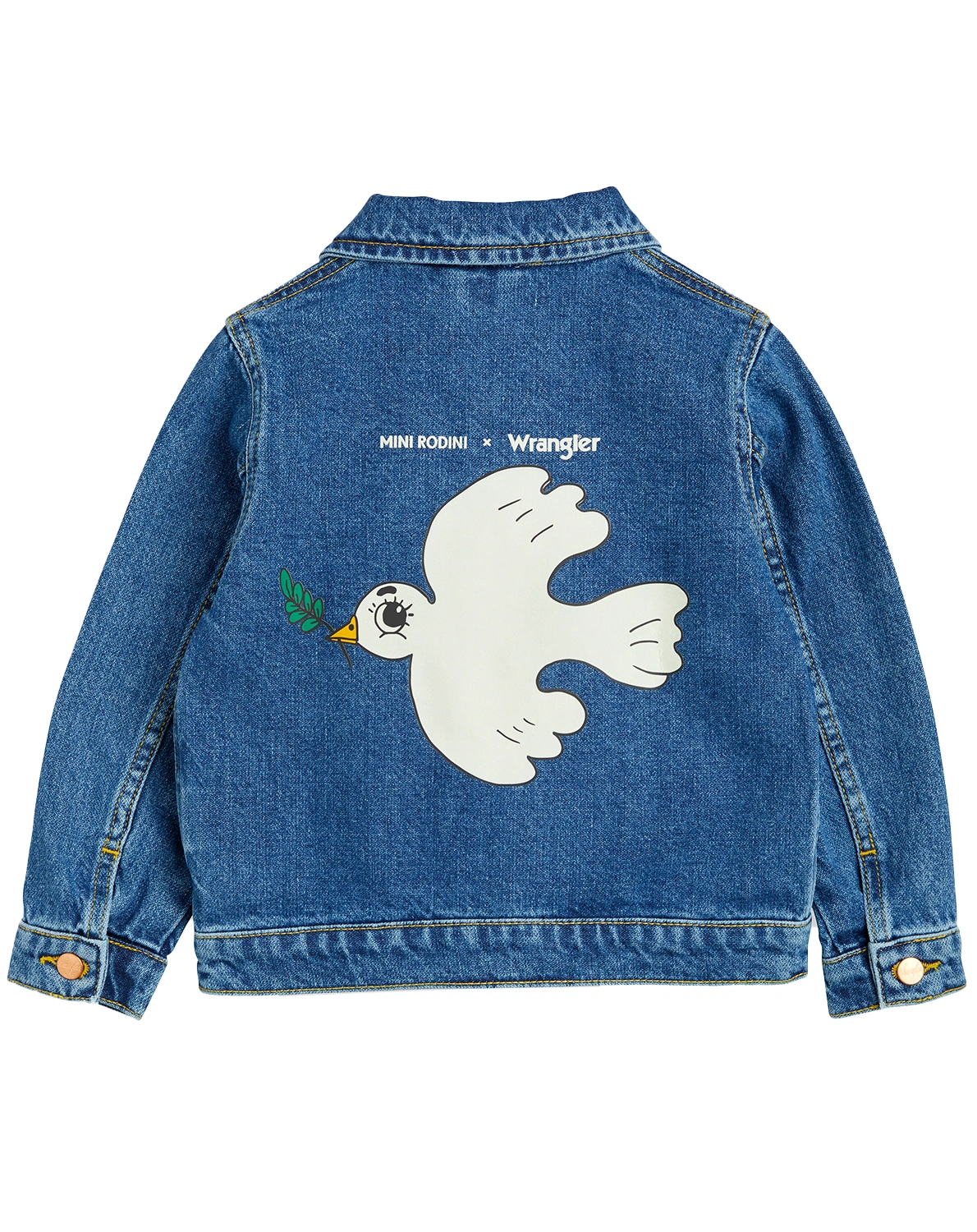 Jeansjacke PEACE DOVE in blue