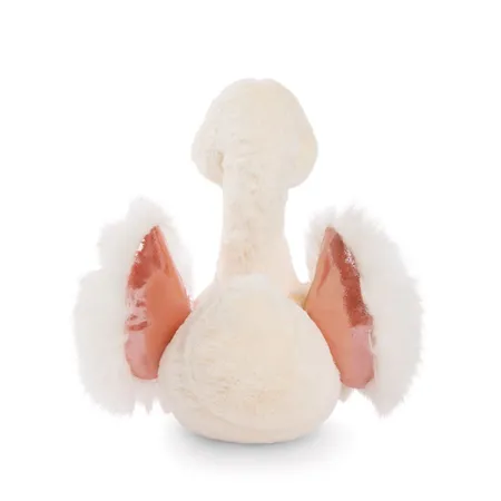 NICI Kuscheltier Weißer Love Schwan GREEN, 35 cm