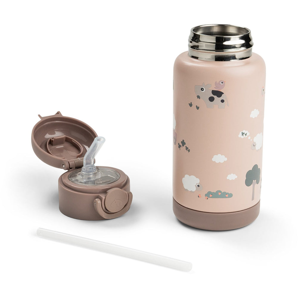 Køb DonebyDeer Powder Tiny Farm Insulated Sugerør Flaske