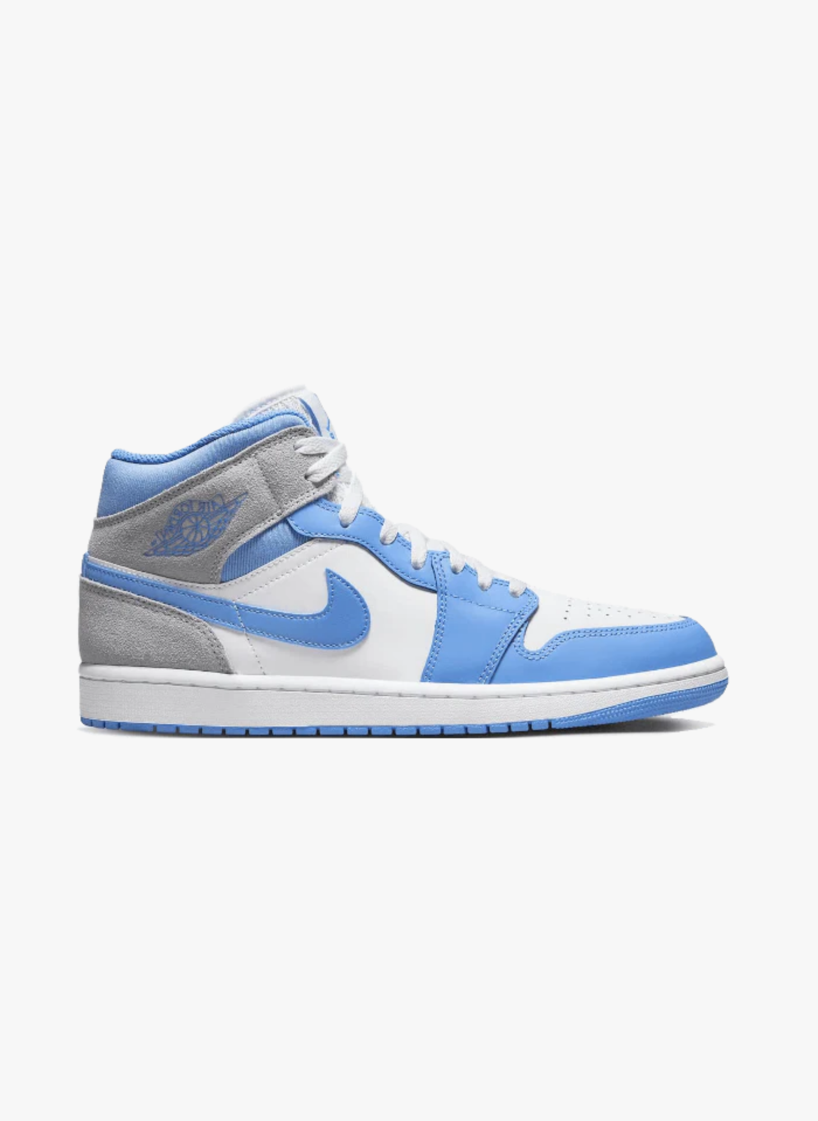 Air jordan 1 mid university blue grey | Bleu