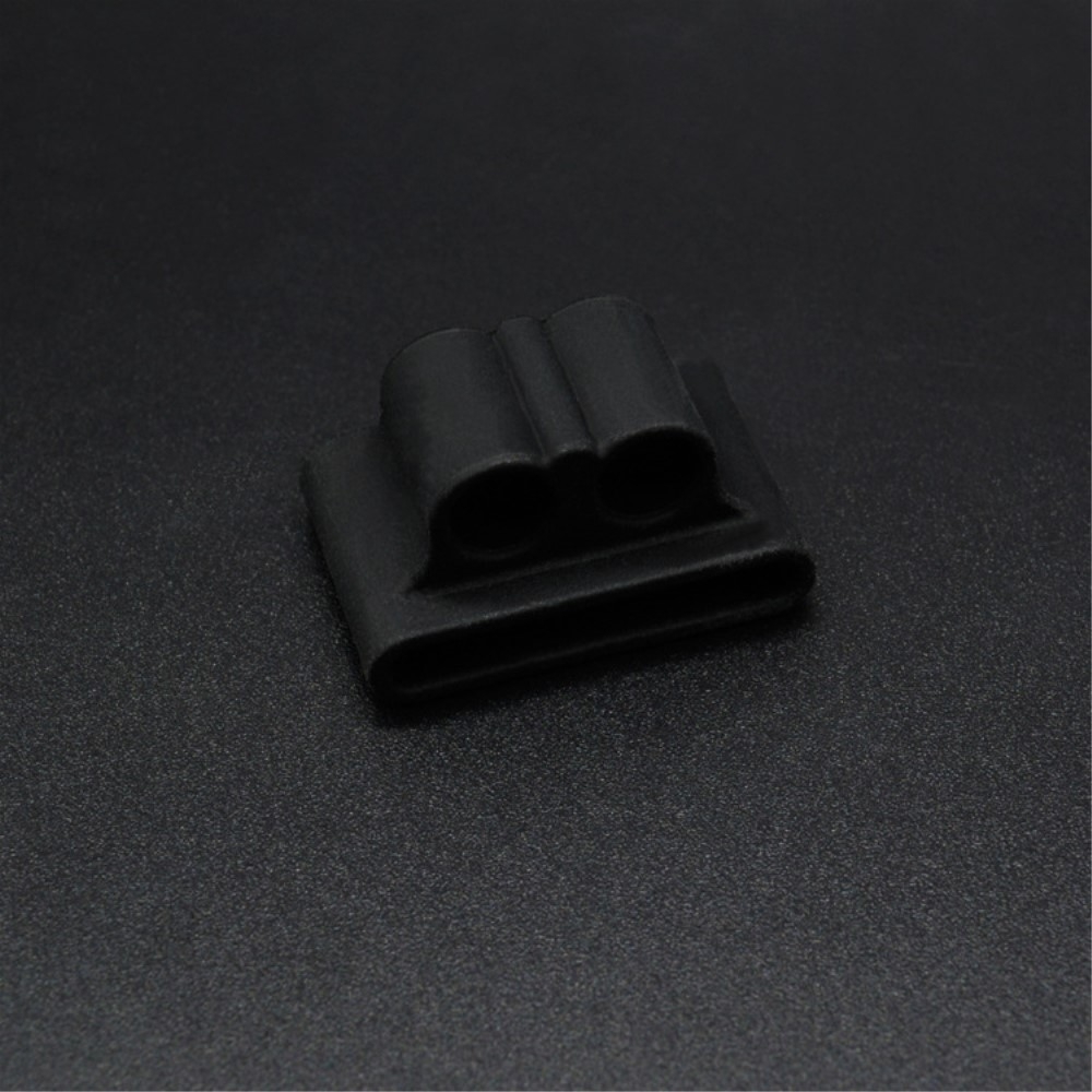 AirPods Anti-Lost Silikon Clip Halterung für Apple Watch Armband - Schwarz