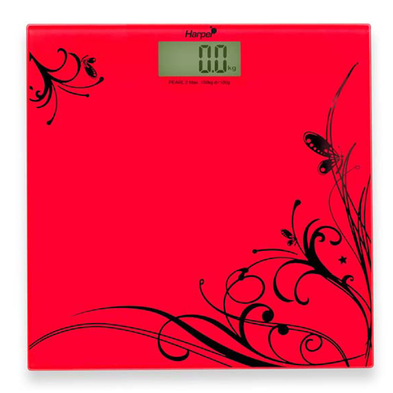 Harper Pèse-personne digital rouge