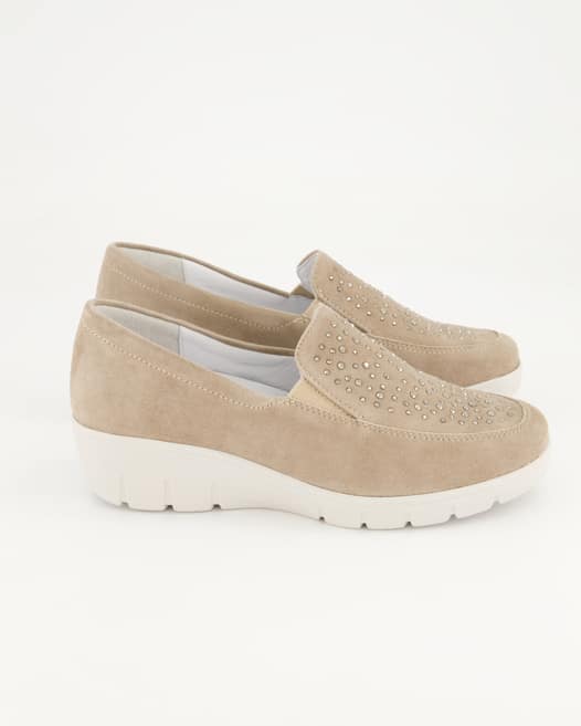 Semler Judith Slipper in Beige
