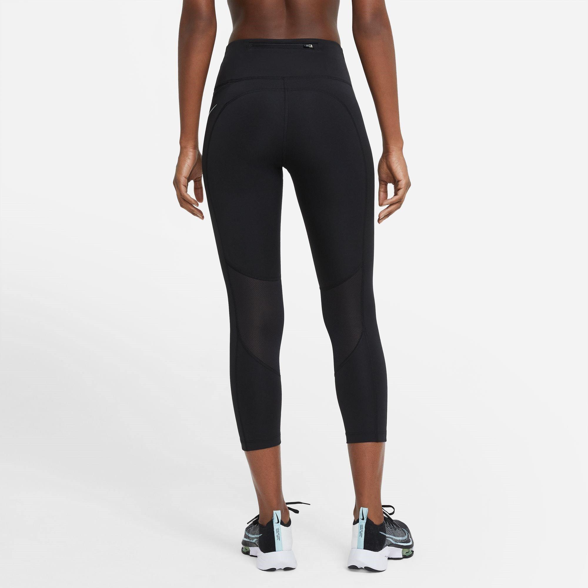 Nike Mid Rise Crop Running Leggings
