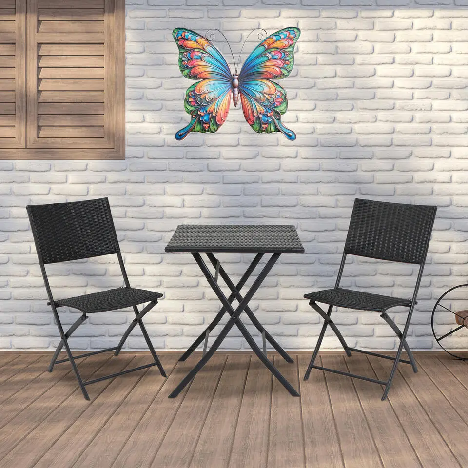Anna's Collection Tuindecoratie vlinder - 46 x 50 cm - metaal