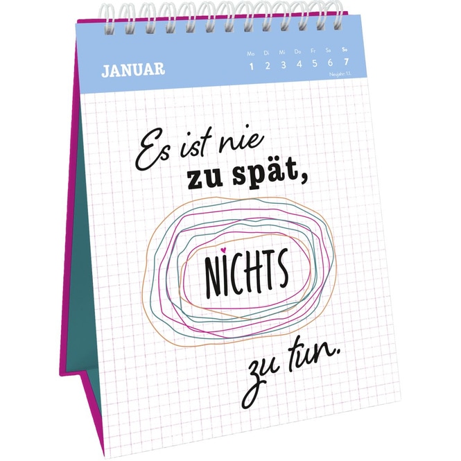 Kalender - Ja, ich kann... es auch einfach bleiben lassen - 2024