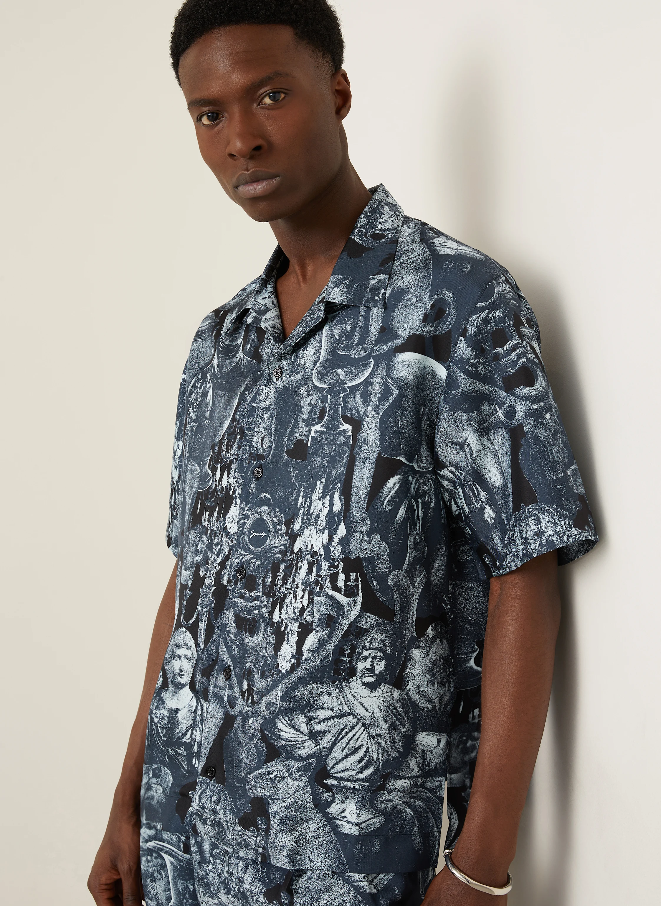 GIVENCHY Resorthemd Comfort Fit aus Seide
