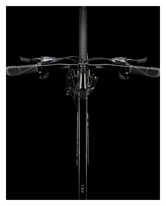 Vélo de Ville Sportif Trek FX 1 Disc Shimano Tourney/Altus 8V 700 mm Noir Satin