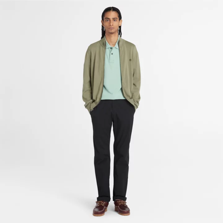 Pull Williams River pour homme en vert foncé