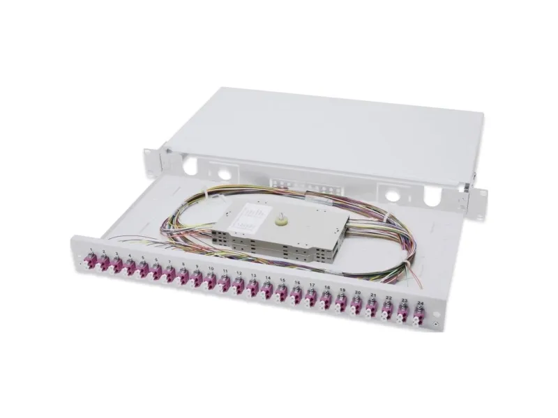 DIGITUS Professional DN-96332-4 - Fiber optisk splice boks - LC x 48 - 1U - 19