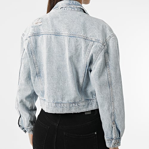Veste Jean Femme Malibu Life Bleu Wash