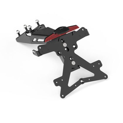 Support de plaque Rizoma FOX - Noir