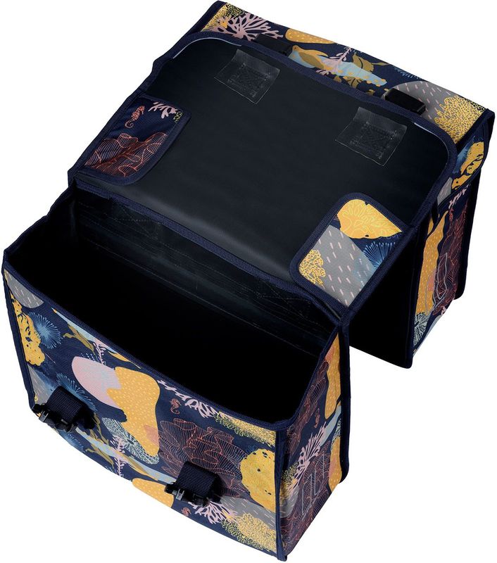 Basil Mara XL Reef - Dubbele Fietstas - 35 liter - night blue