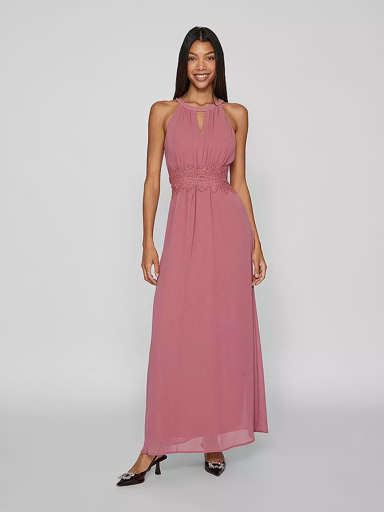 VILA Abendkleid VIMILINA  rosa