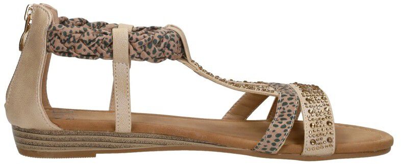 Sub55 Sandalen Plat beige