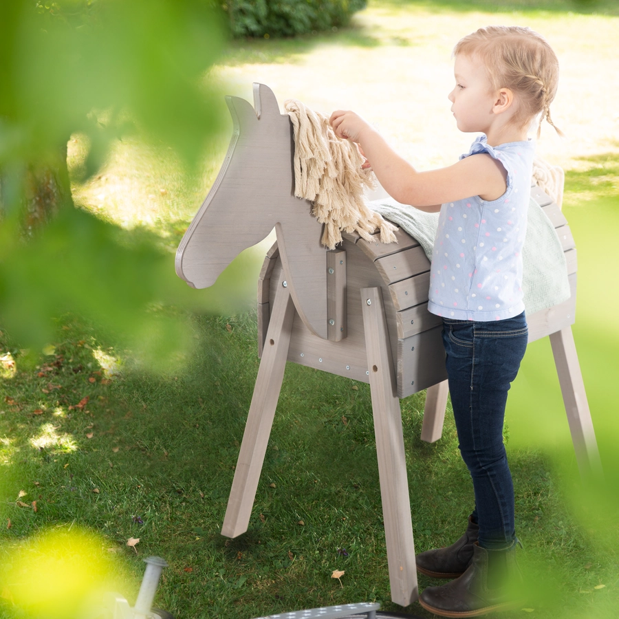 roba Outdoorspielpferd grau