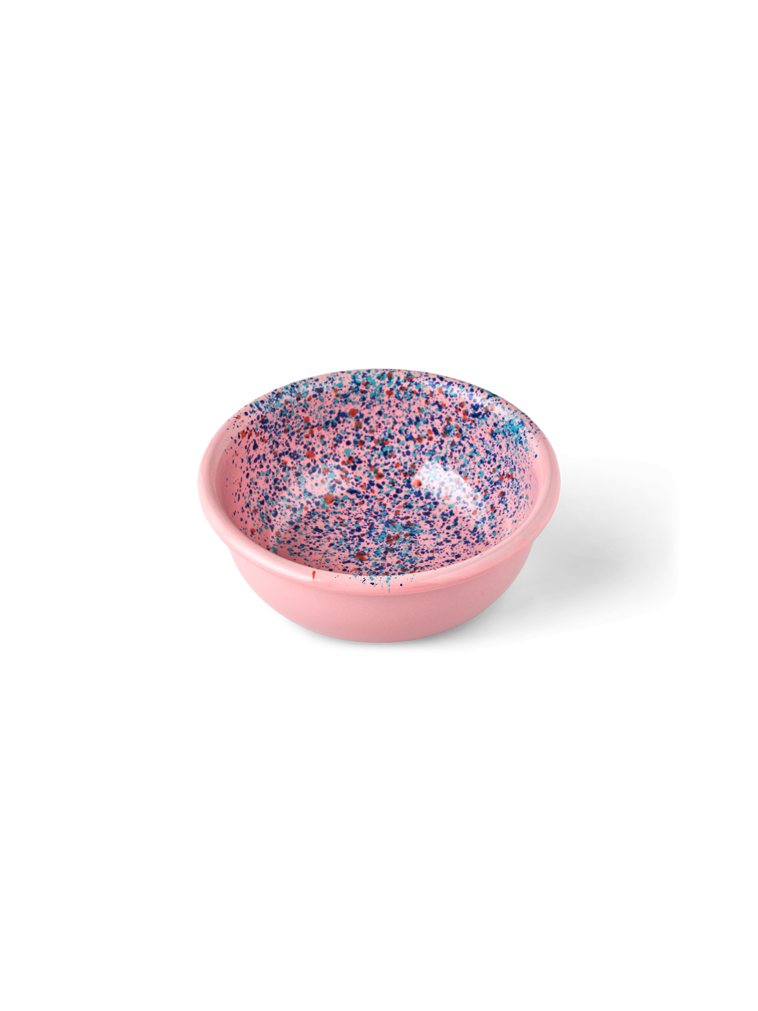 Flow Fest skål Ø13,5 - pink | Emaljeret stål. Ø13,5 cm. | Rose | Kapka