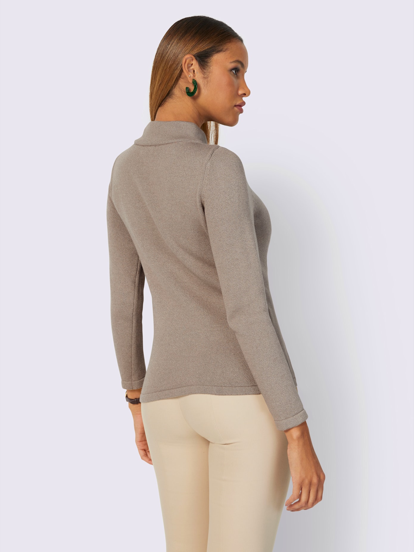 Pull pur coton
