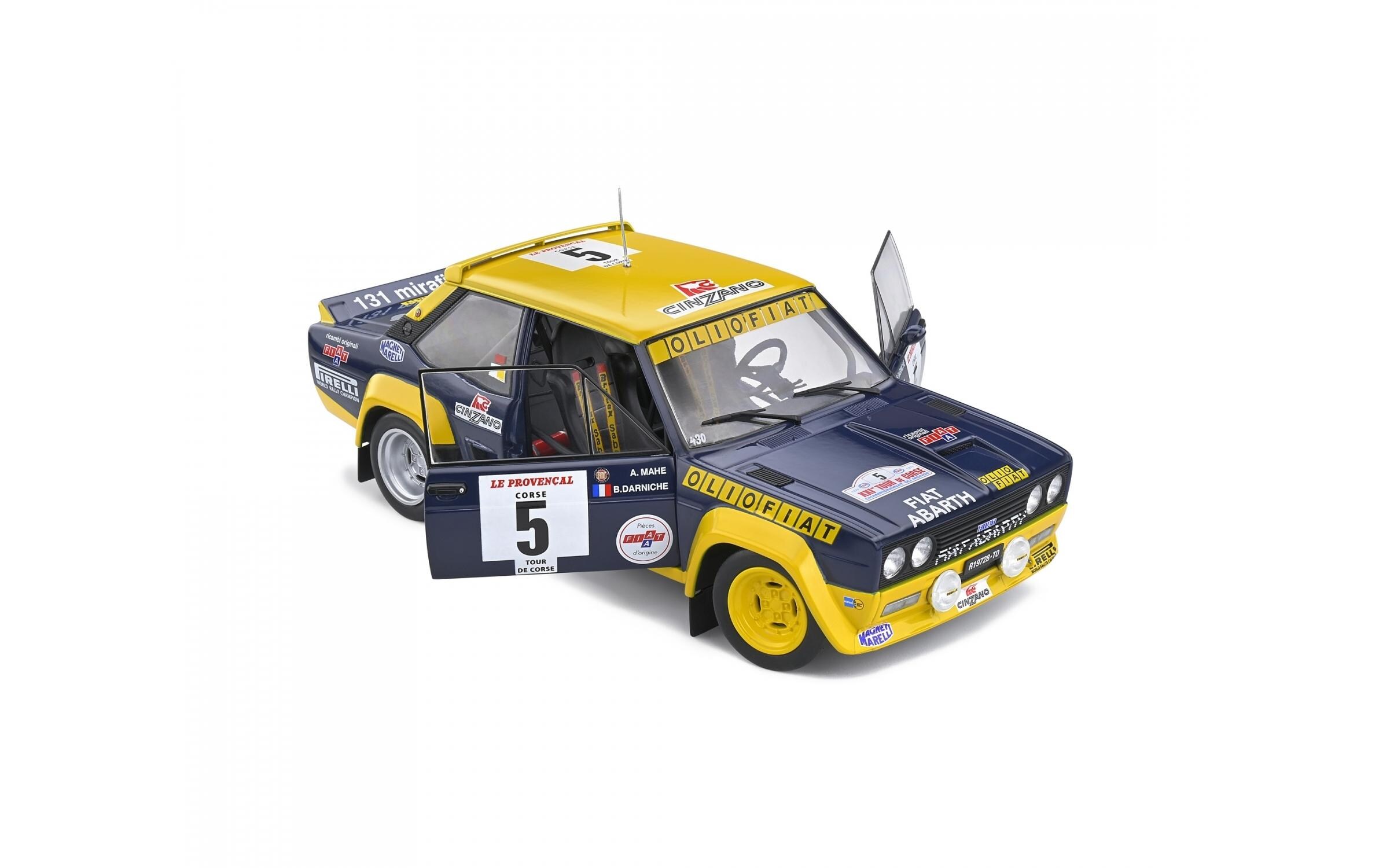 Rally Fiat 131 Abarth 1:18Fiat 131 Abarth Sammlermodell im Massstab 1:18