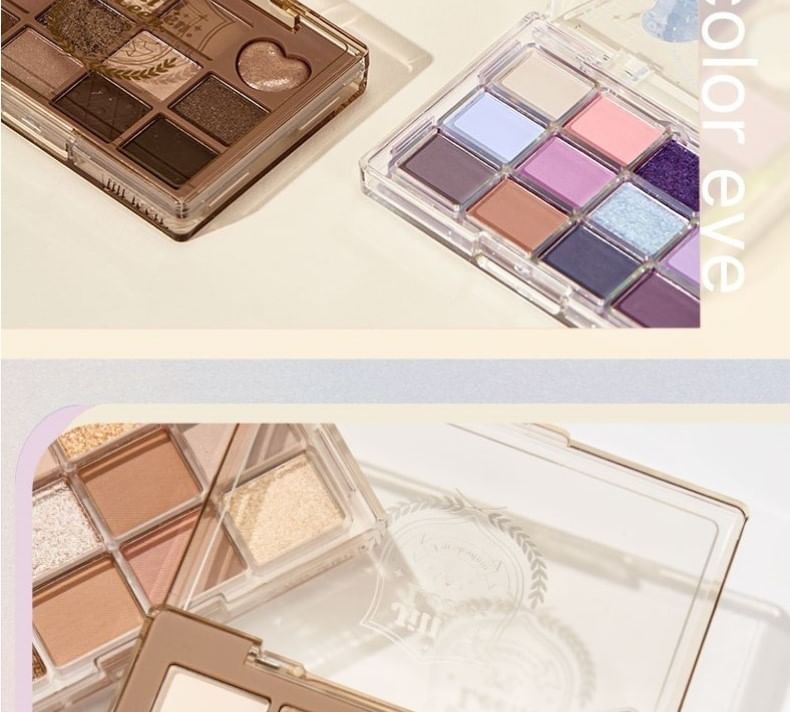 JILL LEEN - Multi Eyeshadow Palette - Misty Brown Plate