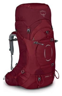 Sac de Randonnée Femme Osprey Ariel 65 Rouge