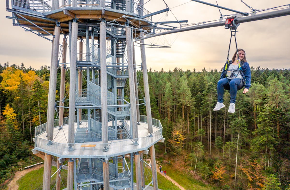 Flyline Schwarzwald für 2 Schömberg