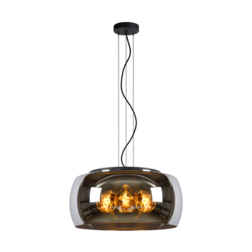 Lucide hanglamp Olivia Fumé Ø50 cm