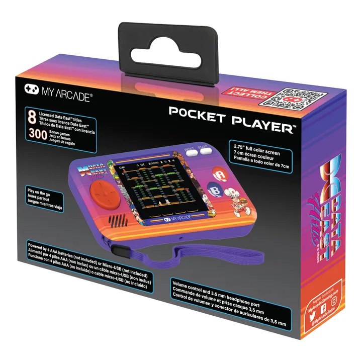 My Arcade Console de poche Data East 300 jeux